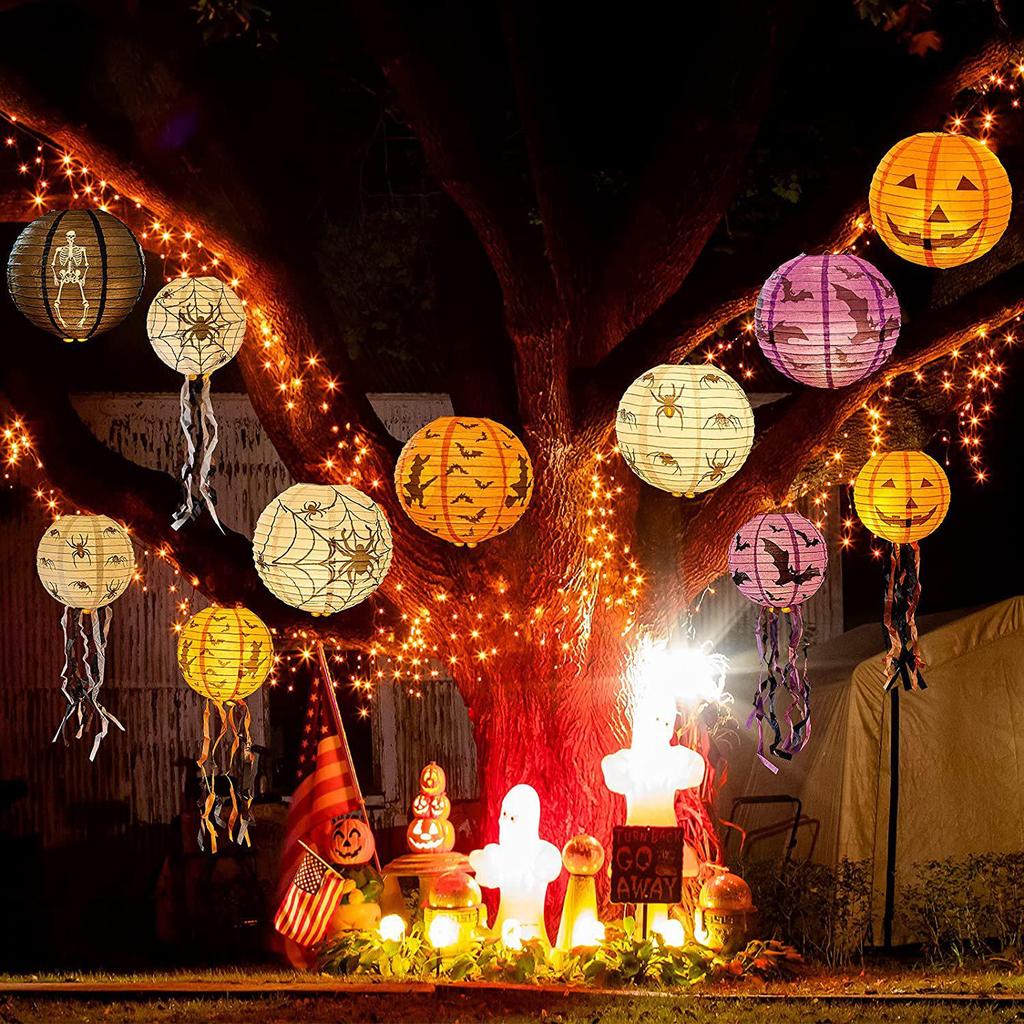 Halloween Pumpkin Lantern Decoration for Malls and Hotels - Ghost Festival Props and Lampshades