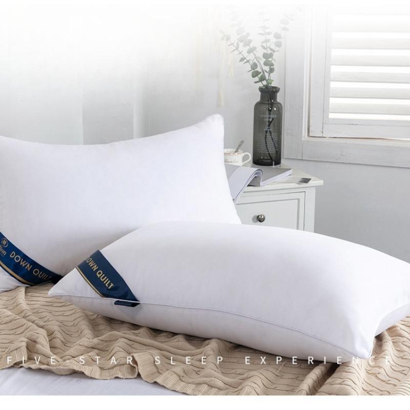 Poduszka z alternatywnego puchu dla dorosłych - Podpora szyi Poduszka do akademika Hipoalergiczna Pluszowa pościel i Prezent dla zdrowego snu