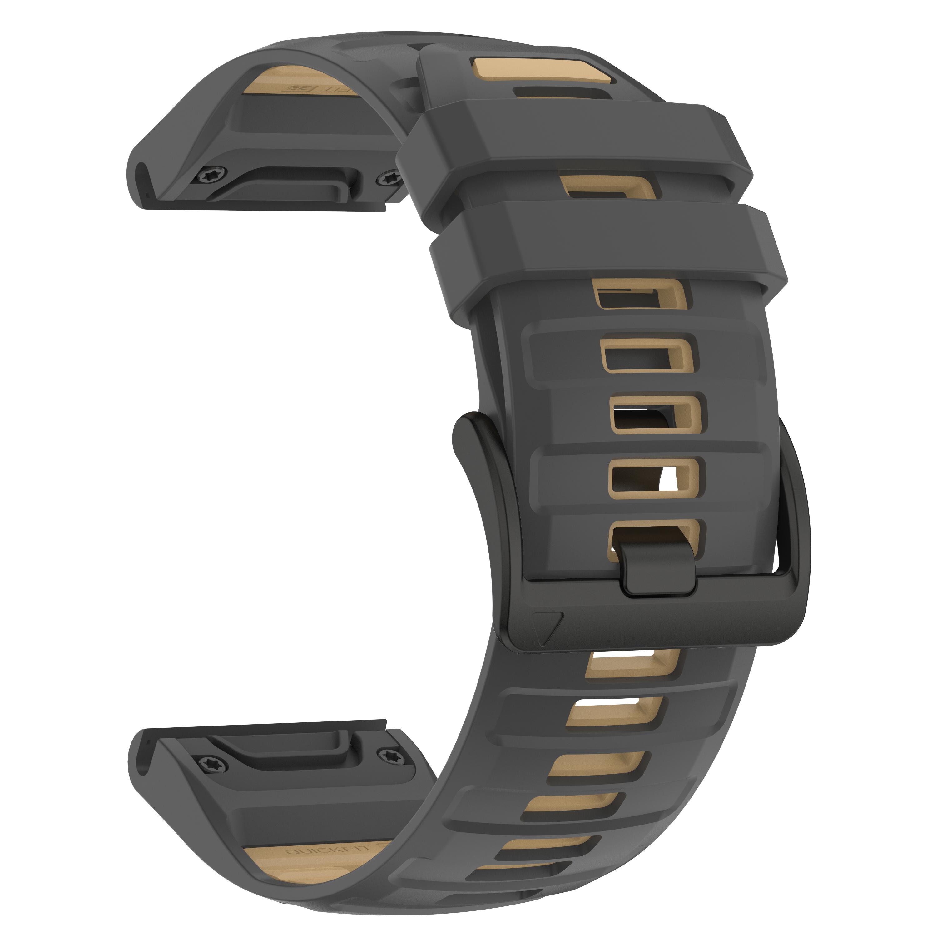 

26-мм силіконовий ремінець QuickFit для годинника Amazfit T-Rex Ultra 2 51 мм, дихаючий спортивний змінний ремінець QuickFit 26mm