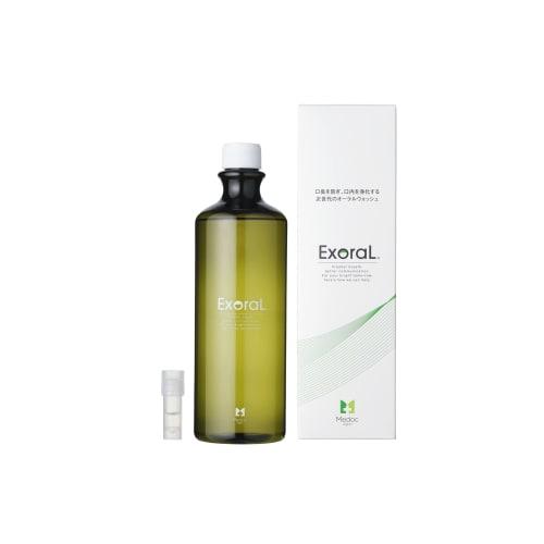 

ExoraL Mouthwash, Mild, Alcohol-Free, 500ml, Prevents Bad Breath and Cleanses the Mouth, Made in Japan