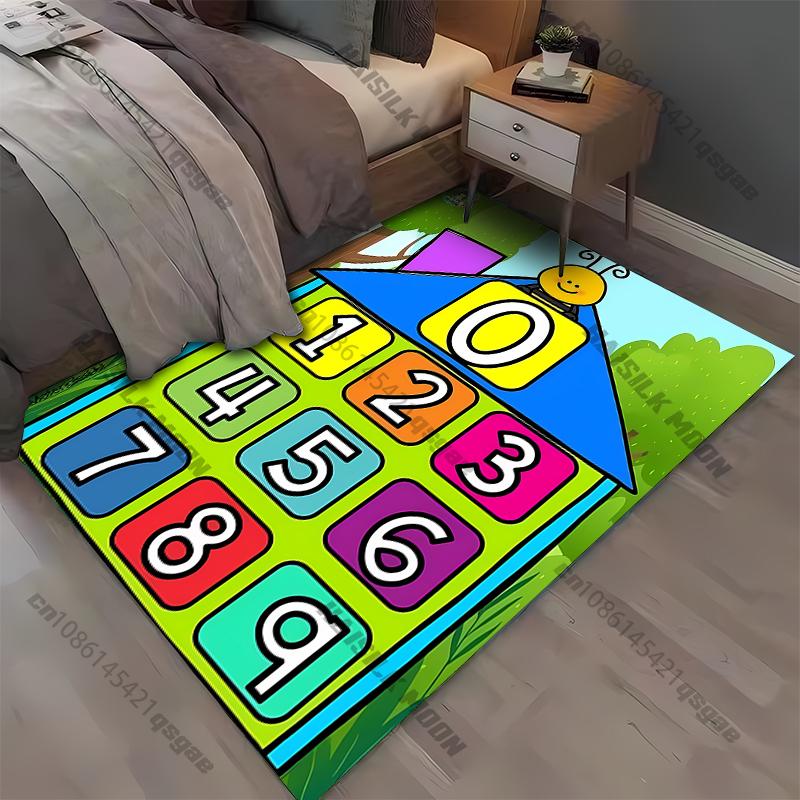 

Colorful and Fun Game Carpet Non Slip Floor Mat for Living Room Kitchen Entrance Door Balcony Washable Rug Home Decor 40x60cm