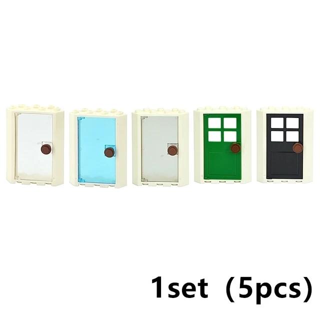 Thick Wall Figures Bricks Leduo 98283 15533 DIY 1x2 1x3 1x4 1+2 Dots Building Up Modules Educational Tool House Contruction Play Kits