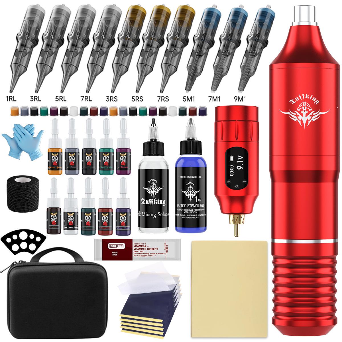 

Набор тату-машинок Tuffking - Удобная для начинающих тату-ручка и инструменты