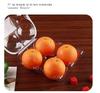 Pfirsich-Orange & Kiwi Transparente Einweg-Obstverpackungsbox
