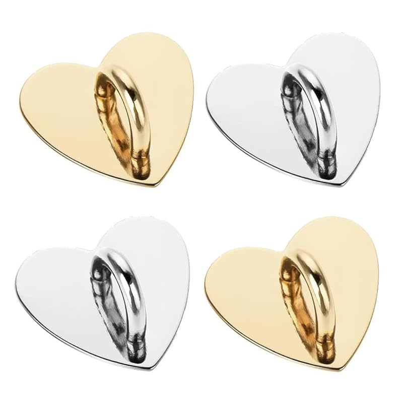 

[XIAOBUDING] heart case chain parts key ring hanger smartphone chain smartphone ring key ring key ring Metal fittings key chain ring mobile ring