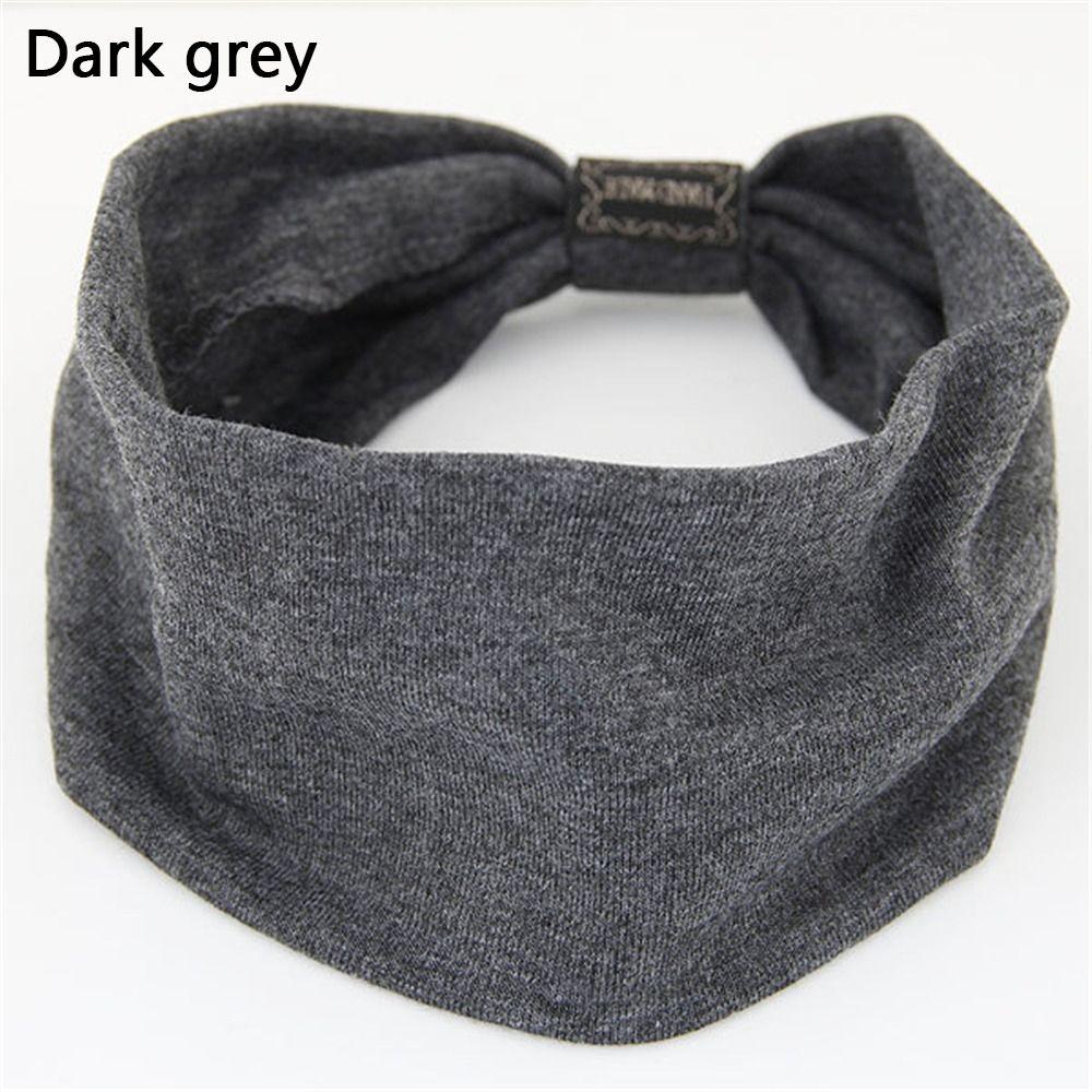 Bandeau de Sport en Coton pour Yoga Gym Bandeaux Serre-tête Bandeau de Tête Large