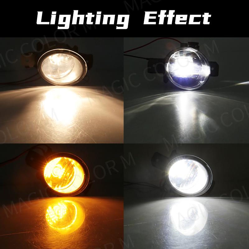 LED Tåkelys For Nissan Sylphy Sentra Bluebird 2013 2014 2015 Kjørelys Støtfanger Foran Kjøre Biltilbehør 12V