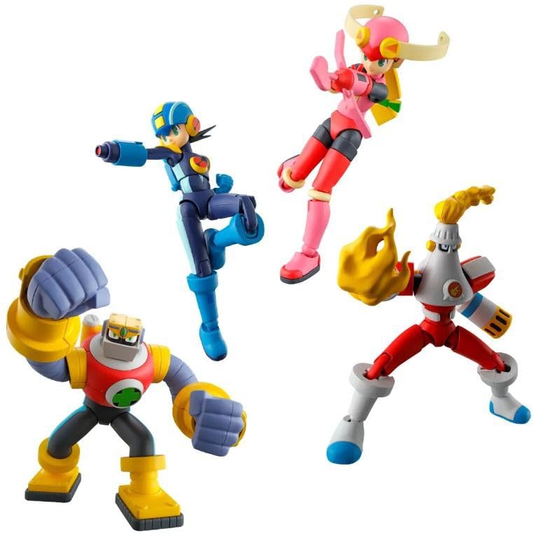 

BANDAI SMP Kit Makes Pose Rockman EXE 01 4-Piece Box (Candy Toy)