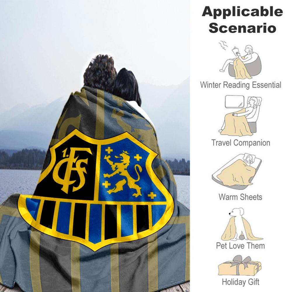 Fc Saarbrcken Blanket, High quality Comfortable for All Seasons, Home Decor, Warmth and Comfort