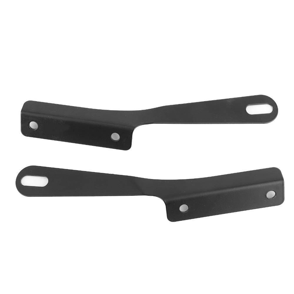 With Mounting Bracket Motorcycle Wind Deflector Black Universal Wind Deflector  Headlight Cover