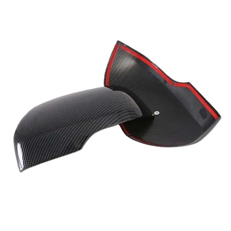 Car Decoration Door Mirror Cover For Hyundai Grand Starex H-1 iMax H300 iLoad - Carbon Fiber Chrome Silver