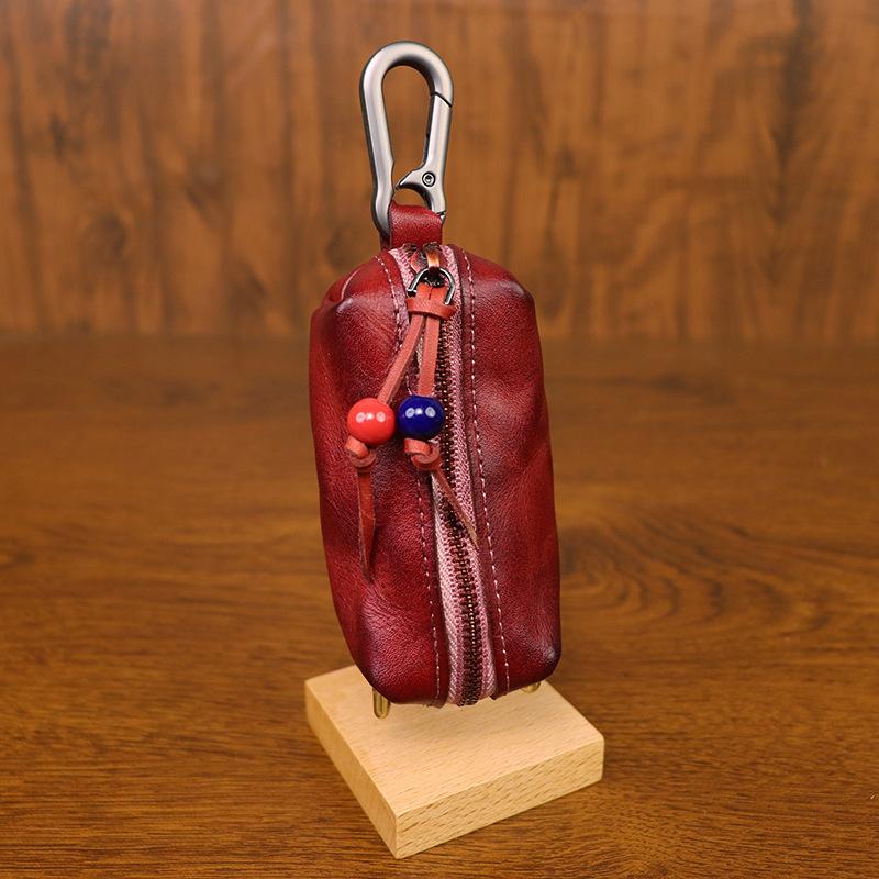 Мужская кожаная сумка для ключей — фото 6