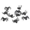 50 PCS Mini Plastic Spiders Small Fake Spiders Scary Realistic Spiders for Halloween Prank Props Decorations