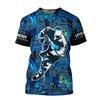 Camiseta Deportiva de Hockey con Estampado 3D Nueva de Verano Camisetas Gráficas para Hombres Amantes del Hockey y el Fitness Mangas Cortas Moda Camisetas