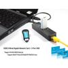 Type-C to RJ45 Gigabit Ethernet USB 3.0 Hub Splitter for Digital Accessories