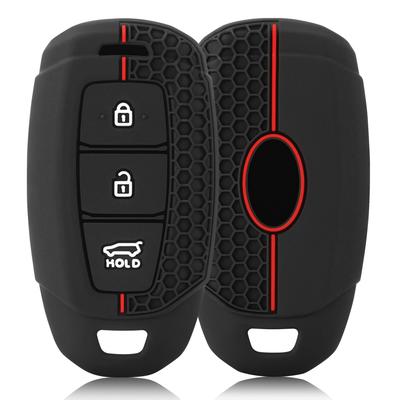 Silikon Auto Schlüsselanhänger Hülle Schlüsselanhänger Abdeckung Für Hyundai I30 Ix35 KONA Encino Solaris Azera Grandeur Ig Accent Santa Fe Palisade