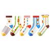 Beibei Kids' Pure Cotton Mid-Calf Socks