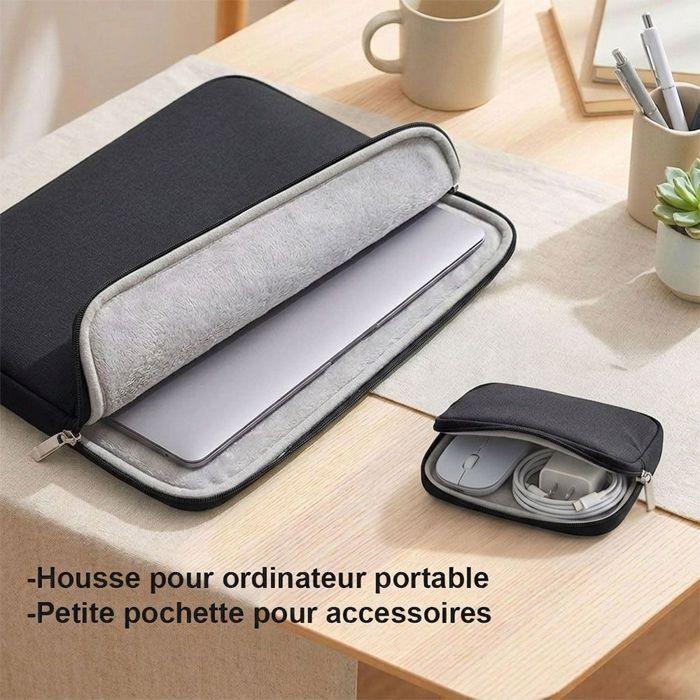 15" Laptop Cover - Compatible with MacBook Air Lenovo Dell Acer Asus - Black