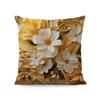 18x18 Watercolor Floral & Butterfly Pillow Cover for Spring/Summer Farmhouse Decor