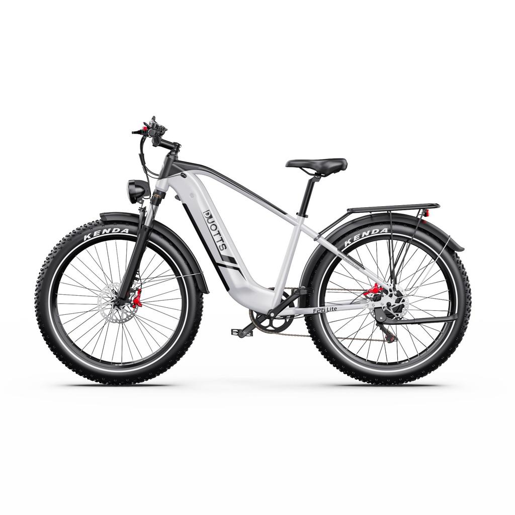 Electric Bike DUOTTS 26" 500W Motor Top Speed 50Km/h 48V 18AH Max Range 90Km Load 150Kg F26 Lite