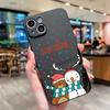 New Year Christmas Trees TPU Phone Case For iPhone 16 15 14 13 12 11 Pro Max X XS XR 7 8 Plus SE2 Shockproof Soft Silicone Cover