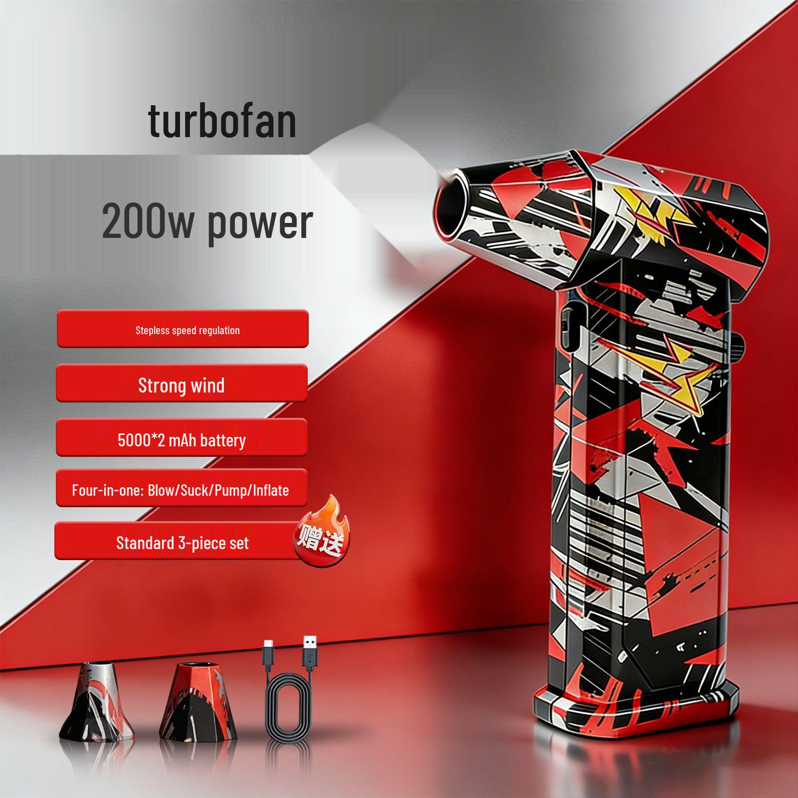 Turbo Brushless Motor High-Speed Hair Dryer & Outdoor Blower