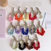 Colorful Silk Anti-Lost Phone Lanyard with Double-Head Buckle