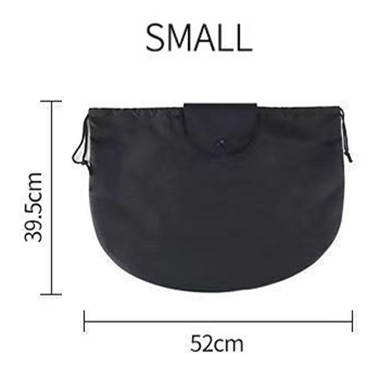 

Большая сумка для мотоциклетного шлема 52/60 см, водонепроницаемый маслостойкий защитный чехол для переноски с пряжкой и крышкой, мешок для пыли, складной мешок для ежедневных покупок 52x39.5CM