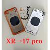DIY Back Housing For iPhone XS Max Like 17 Pro Max Back Cover For iPhone XR To 17 Pro 11 To 17 Pro Housing X XS Up To 17 Pro