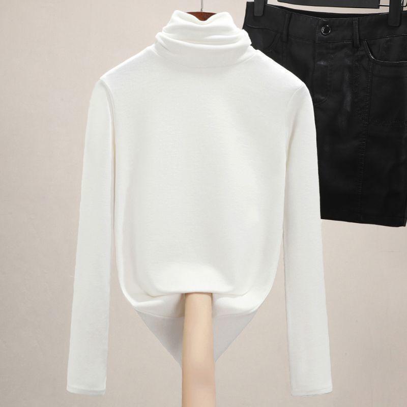 

Осенний наряд в стиле кэжуал: Антивозрастной свитер и облегающая миди-юбка 3XL [Suggested for 140-160 Jin]