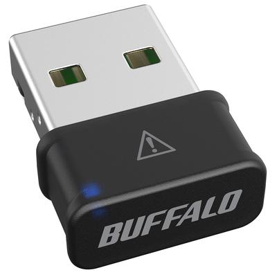 Buffalo WiFi Wireless LAN Adapter Compact USB WPA3 866Mbps/433Mbps 11ac/n/a/g/b 2.0 WI-U2-866DM/N