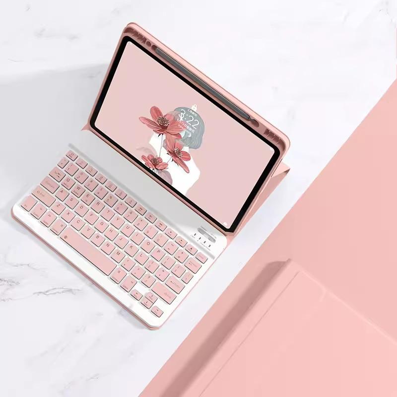 ASH for IPad Pro 11 10th 10.9 10.2 9th 8th 7 Pro 13 Inch Air5 4 Air3 2 1 9.7 6th 5th Wireless Bluetooth Keyboard Case