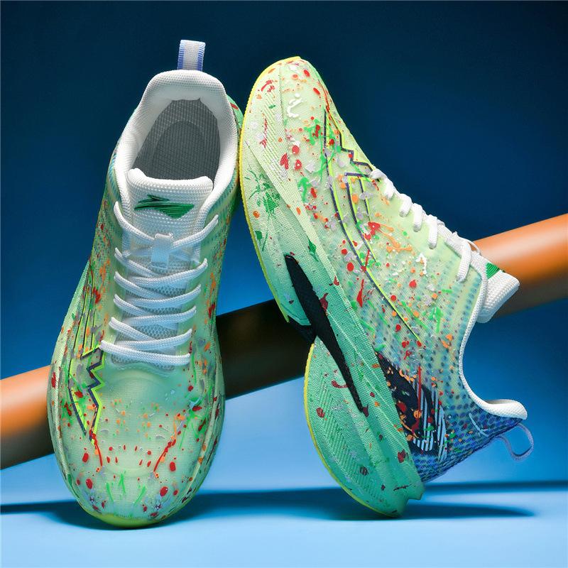 2025 Red Rabbit 9PRO Carbon Board Running Shoes Men's and Children's Real Blast Body Test Racing Marathon Jogging Shoes Couple Women