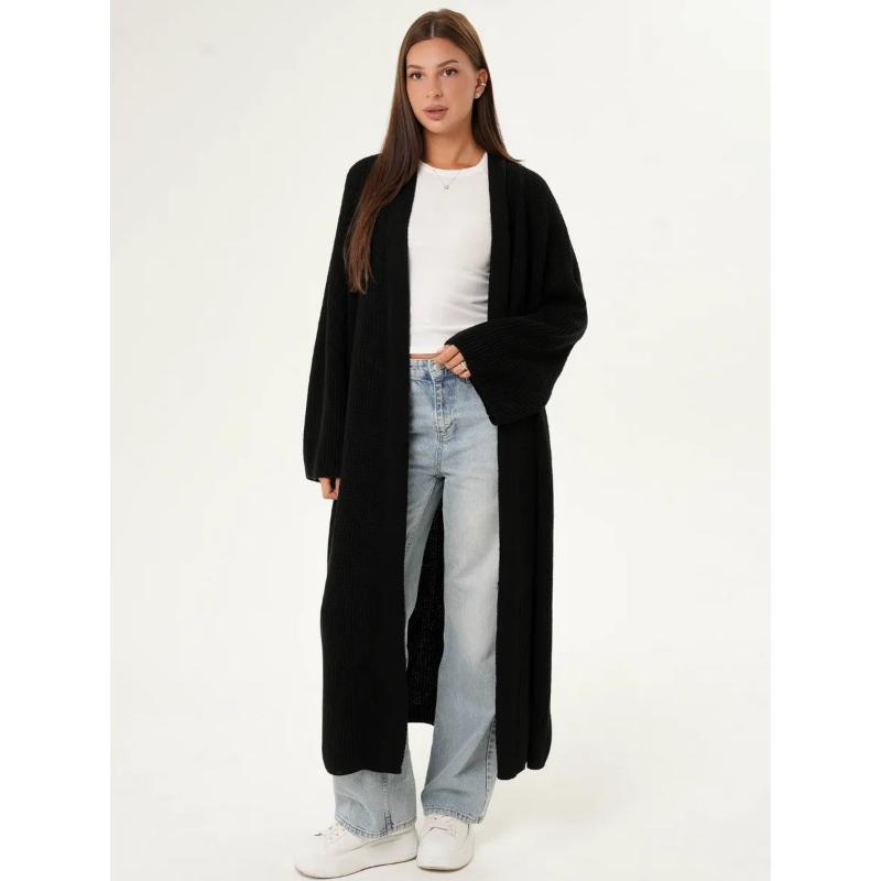Women's Long Cardigan Sweaters Long Sleeve Casual Cozy Slouchy Oversized Knitted Duster Coats Open Front Outfits Maxi Cardigans Sweater for Women