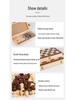 Solid Wood Foldable Double Queen Chess Set for Adults & Children
