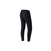 Anta Solid Color Logo Print Elastic Waist Straight-Leg Sports Pants Men Bottoms Black 152225501-1