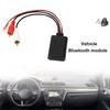 1Pc Black Bluetooth 2RCA AUX Cable Adapter,2m YP-01 Car Music Cable Universal 2RCA Lotus Male Bluetooth RCA Audio Cable AUX