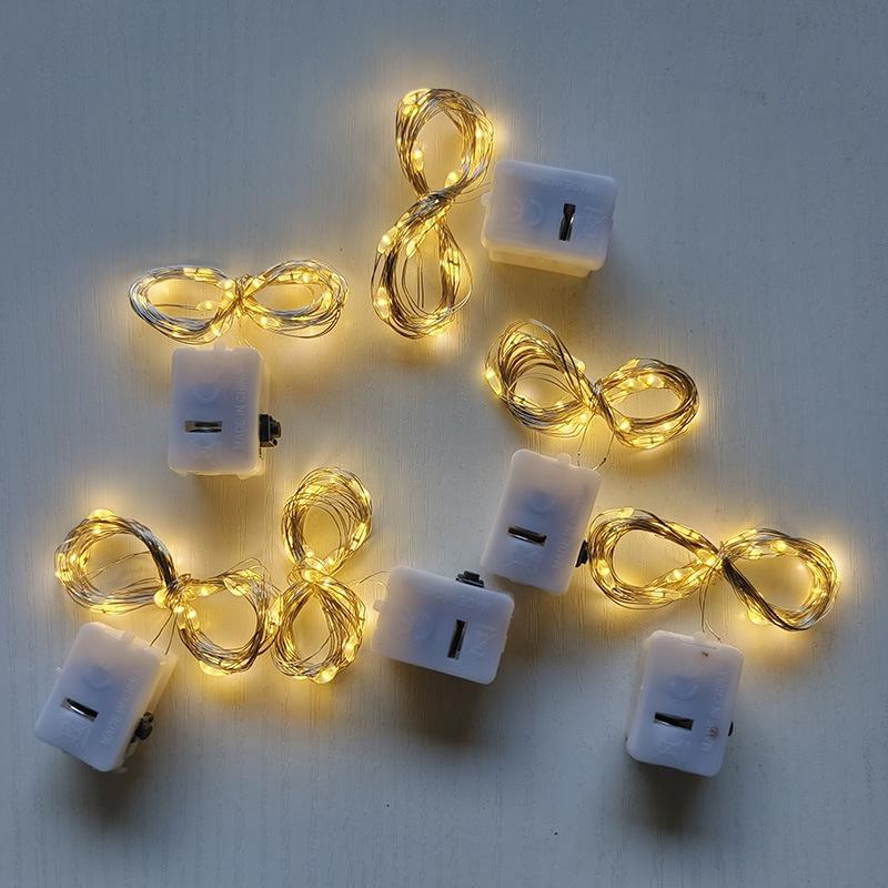 Adjustable LED String Lights Bouquet for Decorating Gifts, Cakes, and Flowers