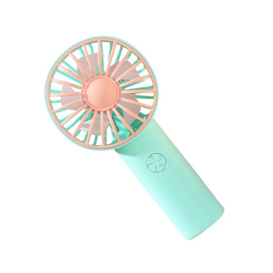 USB Rechargeable Mini Handheld Fan Speed Adjustable Summer Cooling Fan Quiet Portable Travel Outdoor Small Personal Fan