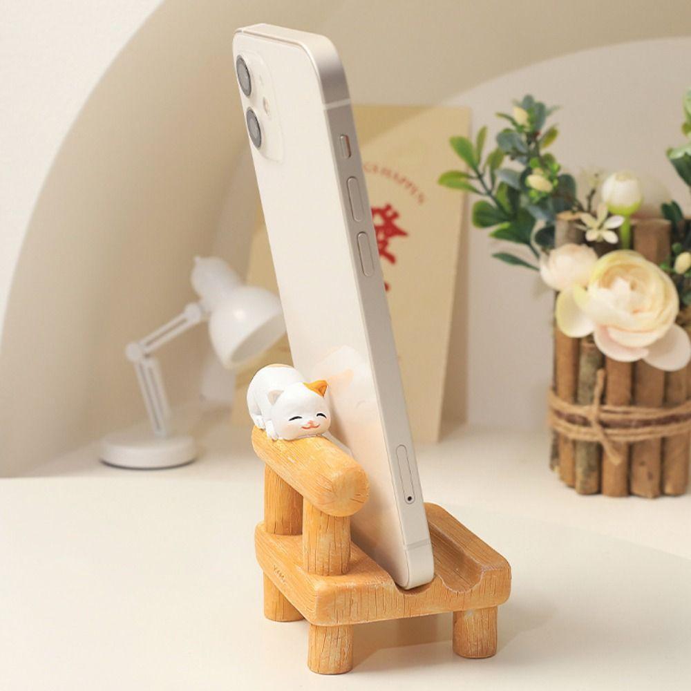 Personalized Mobile Phone Stand Cat Mobile Phone Holder Chair Phone Holder  For Phones/Tablet