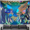 UV Fluorescent Tapestry Starry Sky Print Wall Hanging Art Home Decor