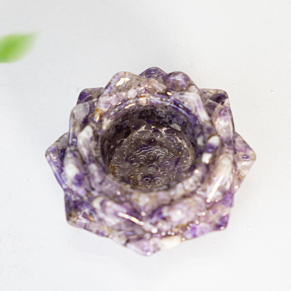 Water Crystal Gemstone Figurine With Energy Cleansing For Home Decor And Meditation