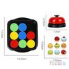 Crazy Push Music Card Pairs Game Educational Strategy Game for Kids Color Sorting Fun Chess Board Game for Family Entertainment