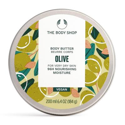 The Body Shop Olivové tělové máslo, Vyživující pro suchou pokožku, 190 g