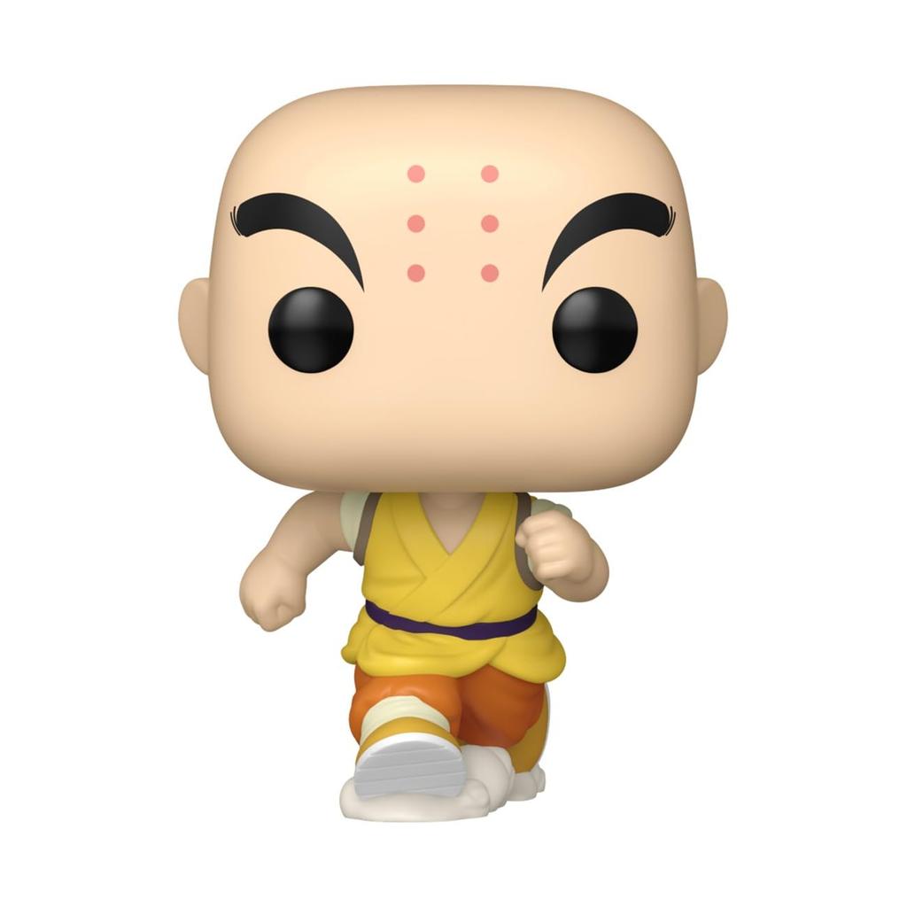 Funko Dragon Ball Krillin Collectible Vinyl Figure Gift Idea Official Product Toys for Kids Adults Anime Fans Model Figure for Collectors and Display