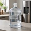 Water Dispenser Bottle Food Grade Jug with Handle Thickened Large Refill Transparent
