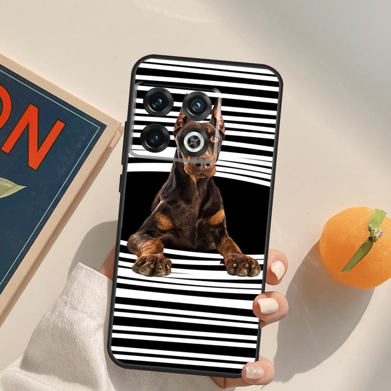 Dachshund Doberman Dog Case For OnePlus 12R 13R 13T 10R 15 13 12 11 10T 8T Nord CE 4 3 2 Lite N20 N30 Nord 5 Cover