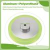 A96I-Aluminium Polyurethan Industrieller Encoder-Rad Messrad Für Messung Rotary Encoder