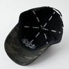 AVIREX ARMY Military Embroidered 6-Panel Low Cap Baseball Cap Hat Men's Full Cap (JP, Alphabet, Free Size, US BASE black)