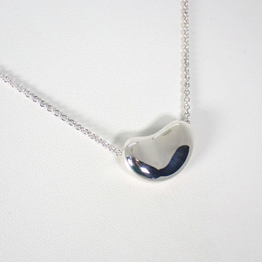 [Used] TIFFANY/Tiffany 925 Bean Pendant/necklace/g460-59